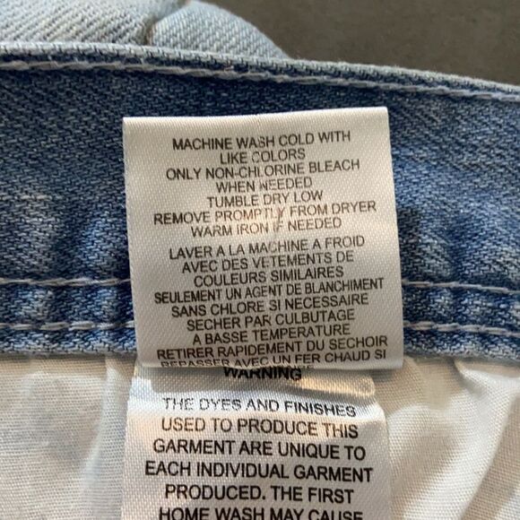 DECOY MOTO NWOT Skinny high rise distressed light wash jeans 32W - Picture 8 of 8